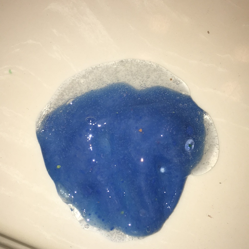 Clear slime